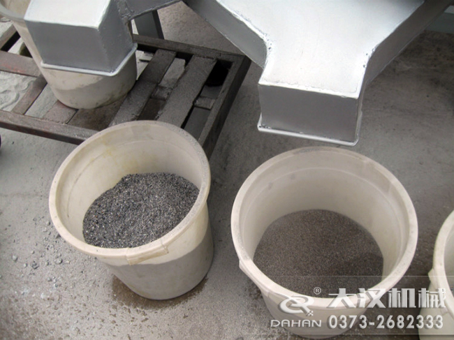 水洗砂直線振動篩試機現場